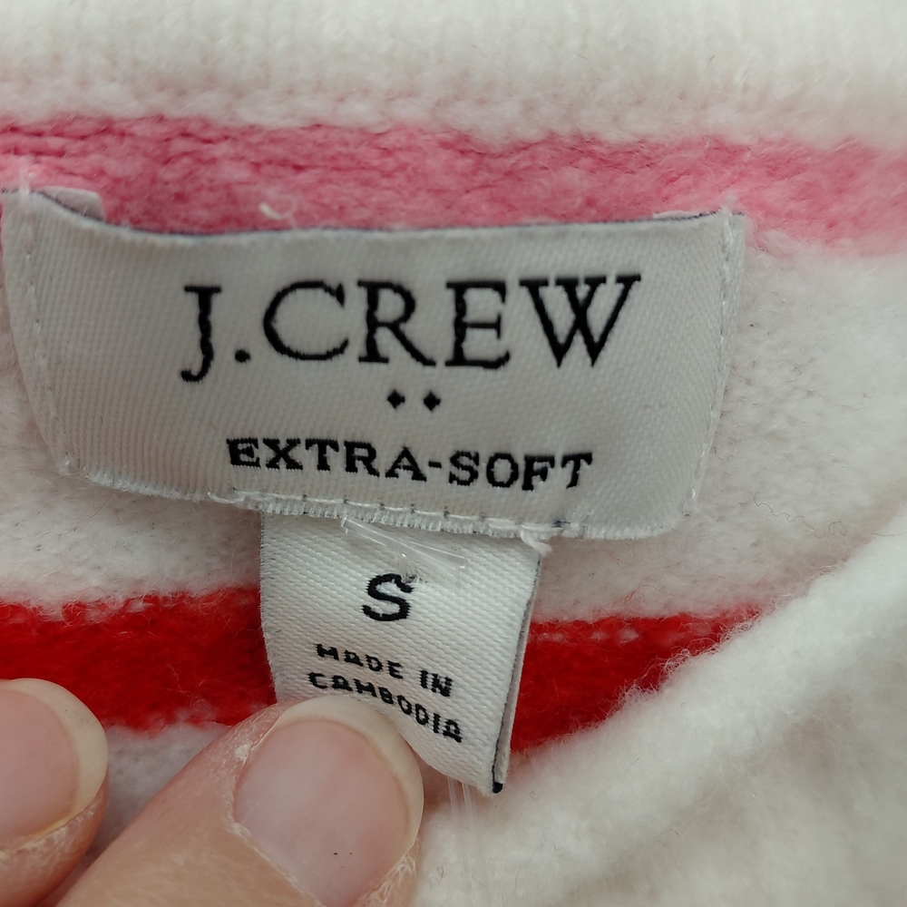 J. Crew Striped Crew Neck Sweater - Picture 3 of 3
